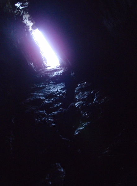Pitch 3, up into the light!