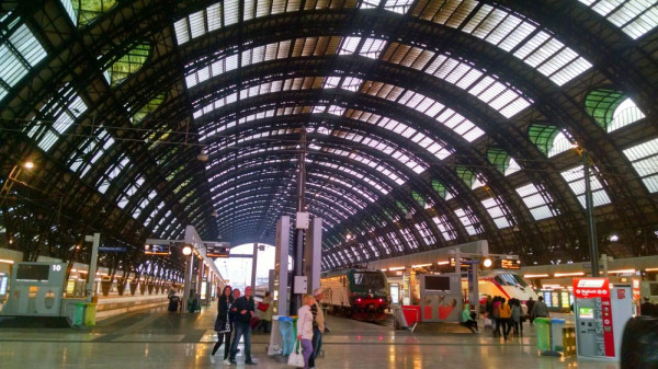 Milano Centrale: a very impressive station