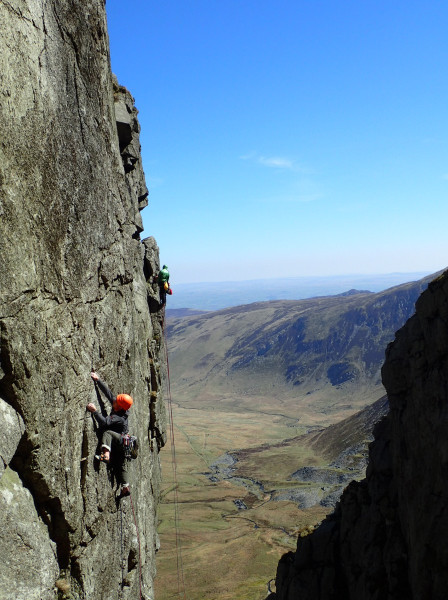 A bit of mountain trad with Glyn and Luke in April... more of this sort of thing please!